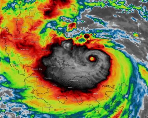 Powerful typhoon hits north Philippines, thousands evacuated.